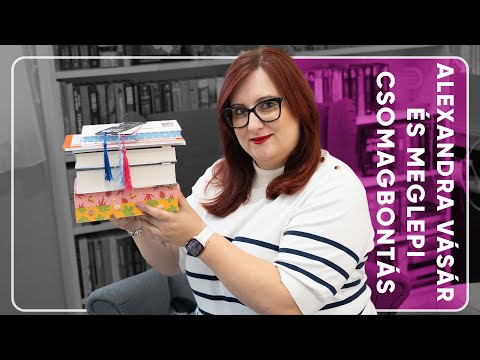 Alexandra könyvvásár ÉLMÉNYBESZÁMOLÓ és meglepi szülinapi CSOMAGBONTÁS | Dóriii Könyvei