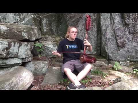 Robert McLaughlin playing the Tuvan byzanchii - throat singing