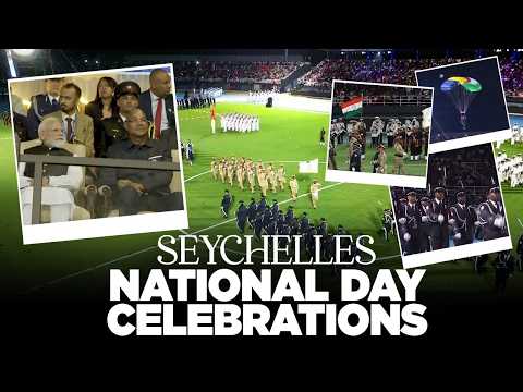 PM Modi participates in the National Day Celebrations of Seychelles