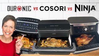 Ninja Flexdrawer vs Cosori Twin Fry vs Duronic - Which Air Fryer Wins?