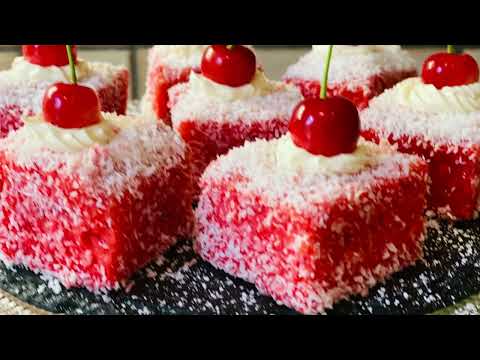 Lamington Cake / Gateau Francis Mauritian