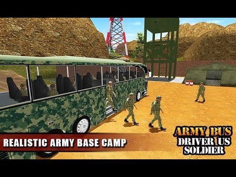 Army Bus Driver US Soldier Transport Duty 2017 Android Gameplay
