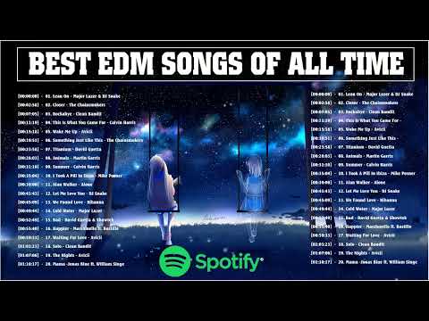 HOT SPOTIFY PLAYLIST 2022 -  BEST EDM SONGS OF ALL TIME  MOST POPULAR EDM MUSIC PLAYLIST