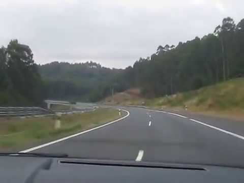 Por la A-6 entre A Coruña y Lugo