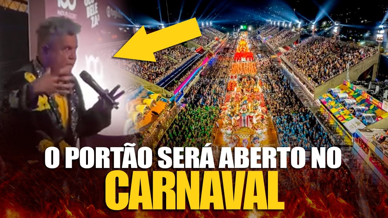 O MUNDO ESPIRITUAL NO CARNAVAL - O Portão Será Aberto - Marcio Teixeira