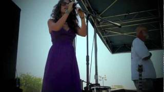 Marthia Sides sings the National Anthem for the Alabama Jubilee