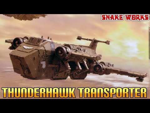 Thunderhawk Transporter Lore and Background - Space Marines - Horus Heresy