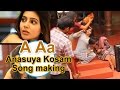 A Aa Movie Anasuya Kosam Song making video - Gulte.com