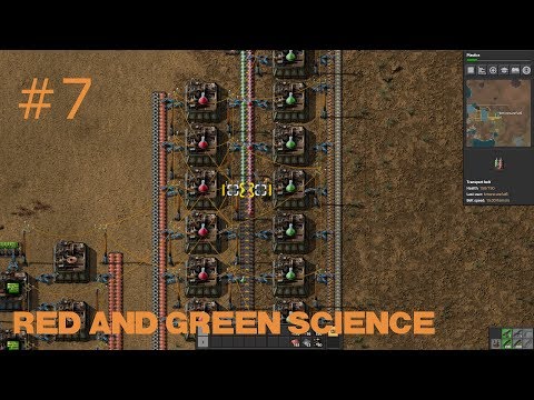 Factorio 0.17 | #7 Red and Green Science factory