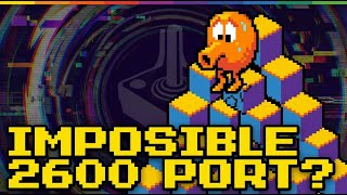 Playing the Original Q*bert on Atari 2600