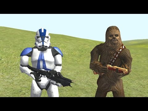 501st LEGION vs WOOKIES (hr.24) ~ Star Wars Mod - Men of War: Assault Squad 2