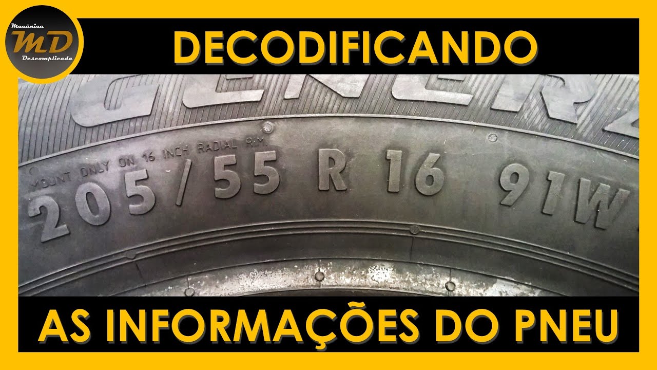 Decodificando as Informações do Pneu