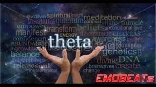 FIREPLACE 6Hz THETA BINAURAL BEATS. Light meditation. REM stage. ASMR. Isochronic  tones