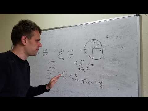 Playlist Funktionentheorie: Potenzreihe der Exponentialfunktion Konvergenz