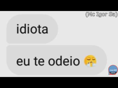 Garoto discutindo com a namorada(mc Igor sa)