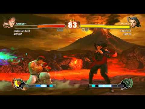 [2010/02/09]SF4  G2 Match - shadow-san(Ryu) vs H4ZaRDark(Rose)