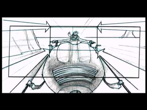 Podrace Lap One - Orginal Storyboards - The Phantom Menace