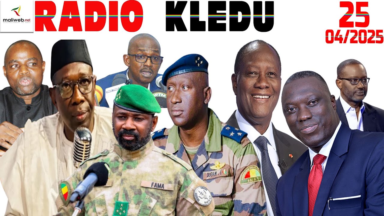 La Revue de Presse de la radio Kledu du 25 AVRIL 2025