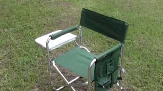 preview picture of video 'Foldable Aluminum Chair from HFT - Quick Review'