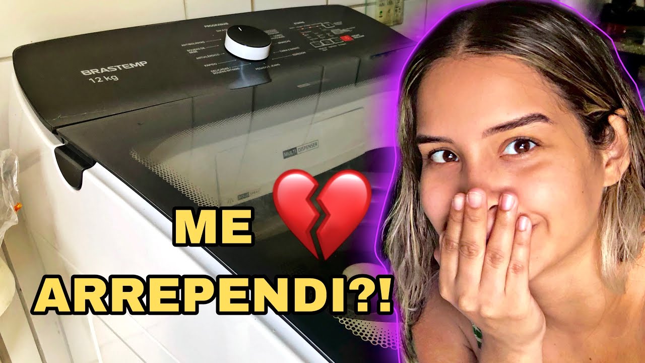 COMPREI A MÁQUINA DE LAVAR BRASTEMP 12kg - ME ARREPENDI?