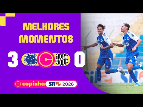 Gols e lances de Cruzeiro x Ponte Preta