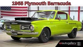 Video Thumbnail for 1965 Plymouth Barracuda