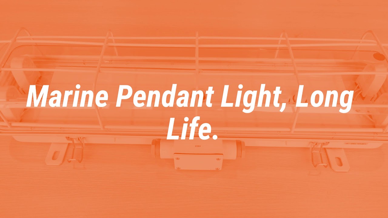 Marine Pendant Light, Bedside light and Plug from JINBO MARINE