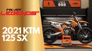 MX vs ATV Legends | 2021 KTM 125 SX [4K GAMEPLAY]