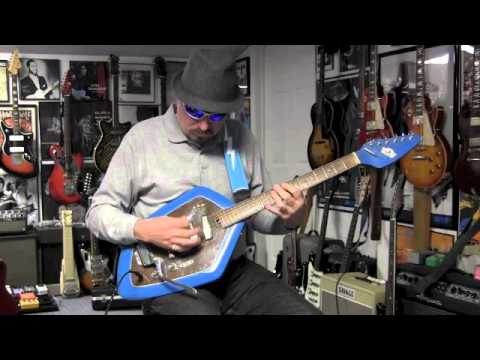 RARE! Teisco Del Rey EV3T Crying Phantom Caveman 1968 Japan image 23