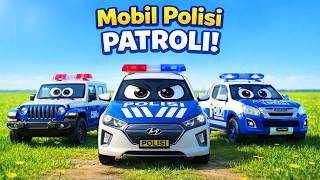 Download lagu Roda Mobil Polisi Berputar 🚓 - Mobil Polisi Patroli Kejar Pencuri 🏃🏻💨| Lagu Anak Edukatif Terbaru 3D mp3
