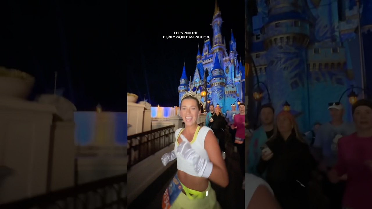 disney world marathon! #runninggirl #marathonlife #disneyworld #rundisney #runner #runningmotivation