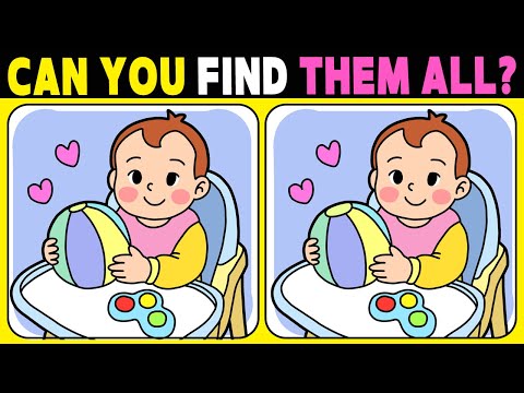 【Spot the difference】Are you a genius? Only 1% can solve this!【 Find the difference 】 No.1231