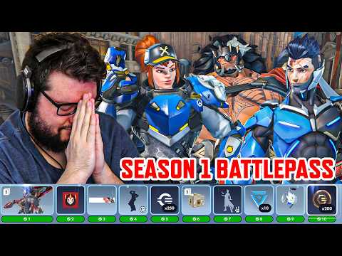 Everything In The Overwatch Season 1 Battlepass And MORE!!!