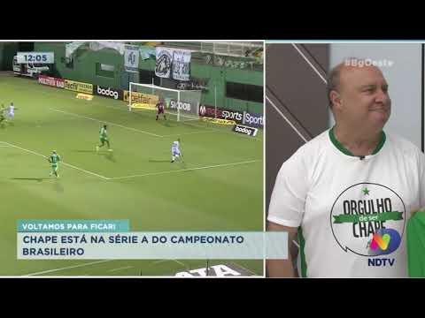 Voltamos para ficar! Chape está na Série A do Campeonato Brasileiro