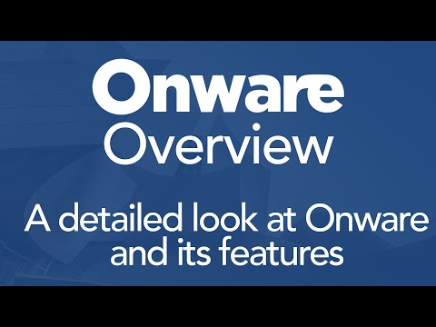 Onware video/presentation/materials