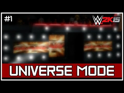 WWE 2K15 Universe Mode - RAW: "The Legend Killer Meets An EXTREME Legend!" #1 [Custom Universe]