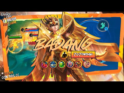 HOW TO USE BADANG - COMPLETE BADANG GUIDE - THE HERO WITH THE MOST CC IN THE GAME - MLBB SPANISH