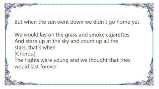 Firehouse - The Nights Were Young Lyrics