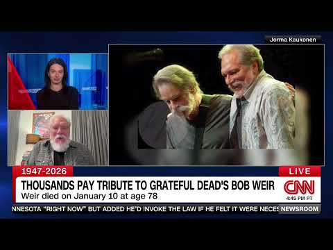 CNN   JORMA KAUKONEN REMEMBERS BOB WEIR PLUS SOME OF THE TRIBUTE IN SF   01 17 2026