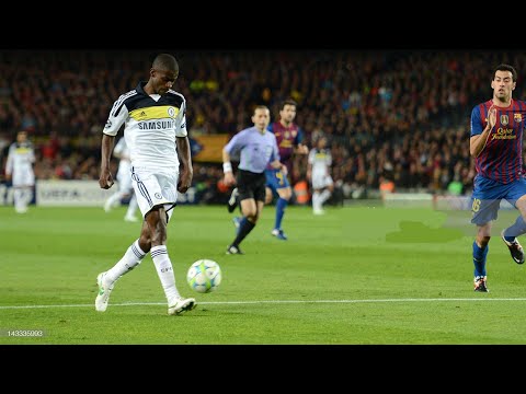 Ramires vs Barcelona | Semifinal de la Champions League 2012 (Gol de vaselina y mejores momentos)