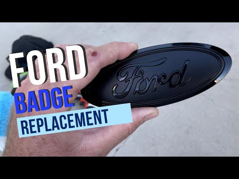 Ford Bronco Badge Replacement