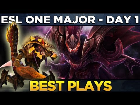 ESL One Major Hamburg - BEST PLAYS - Day 1