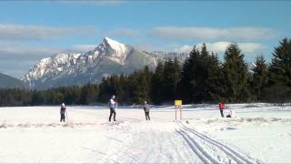 preview picture of video 'Beh na lyžiach pod Kriváňom'