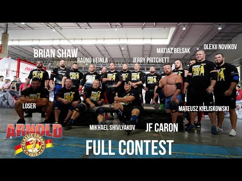 Most Stacked Pro Show  Line Up Since World's Strongest Man: Arnolds Classic Barcelona 2019