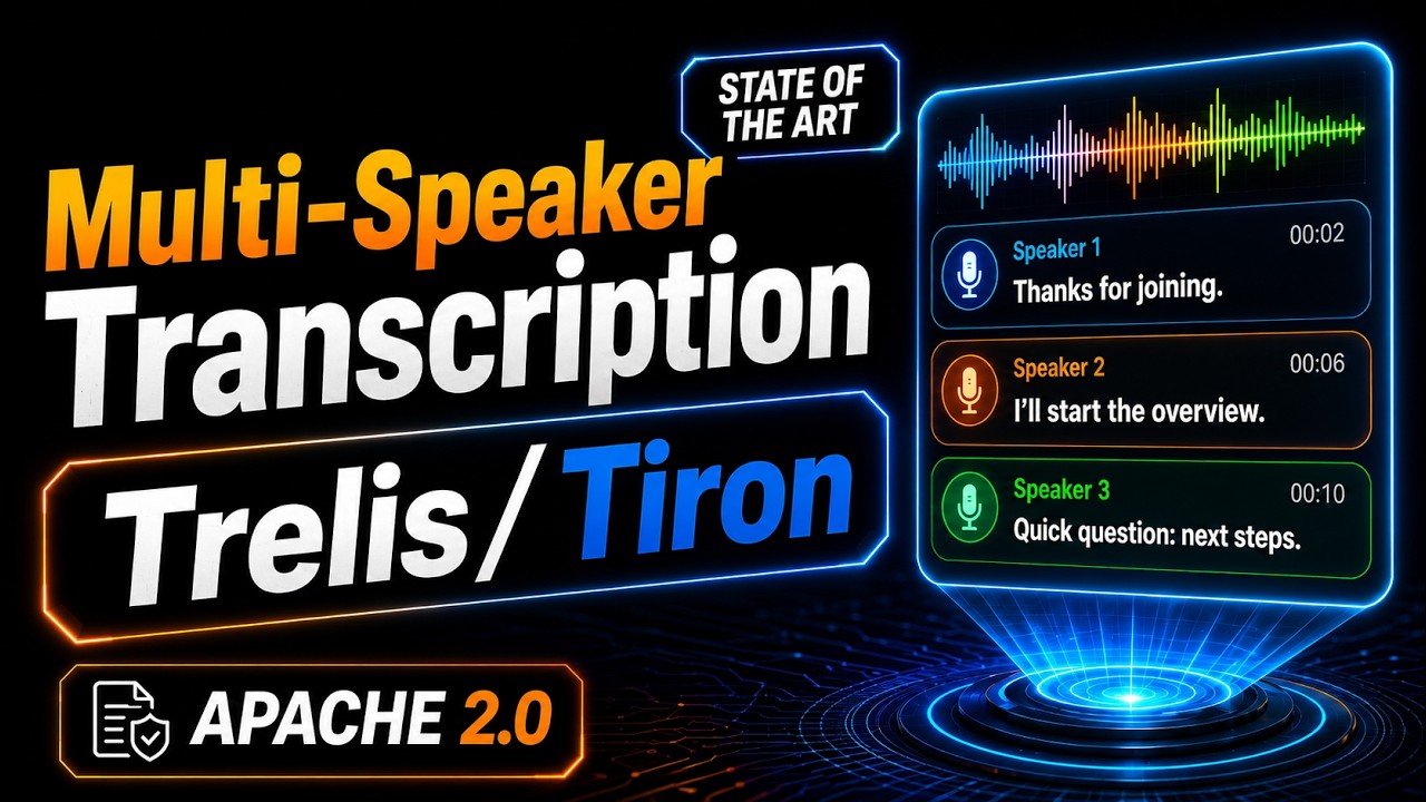 Trelis Tiron — Multi-speaker Transcription