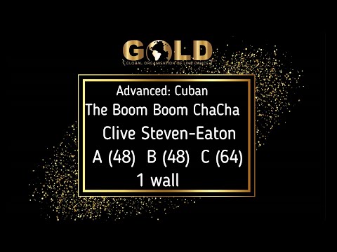 GOLD Open Line Advanced - Dance 1: Cha Cha "Boom Boom Cha" - Demo with music