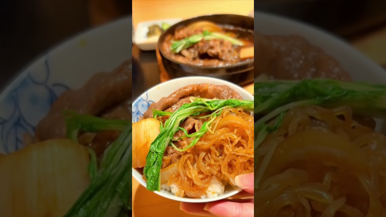 ご当地紹介－銀座の肉の名店(東京都)＃shorts＃銀座吉澤＃すき焼き