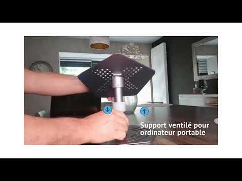 KERMEO Support Ordinateur Portable, Mon pc à trouvé son support