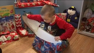 Six-year-old diagnosed with rare cancer gets superhero bedroom makeover