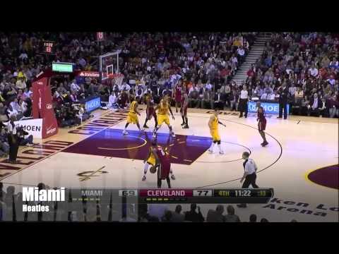 Dwyane Wade and LeBron James Full Combined Highlights 2013.03.20 at Cavaliers - Full Comeback Too!